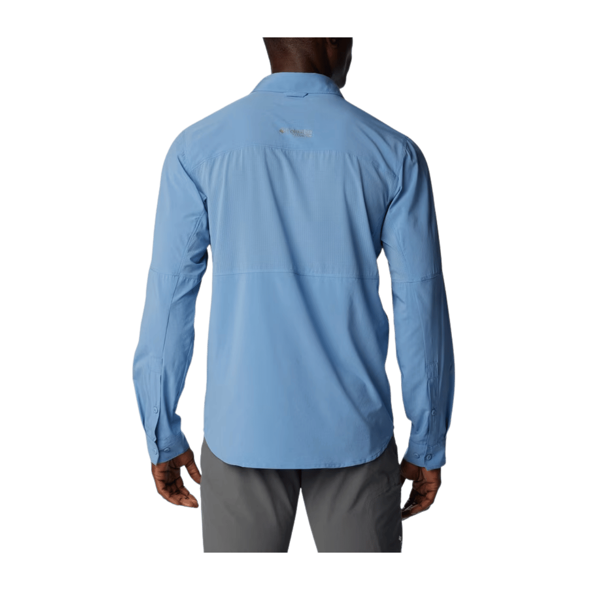 COLUMBIA CIRQUE RIVER VENTED WOVEN LONG SLEEVE SHIRT - SKYLER - BACK VIEW