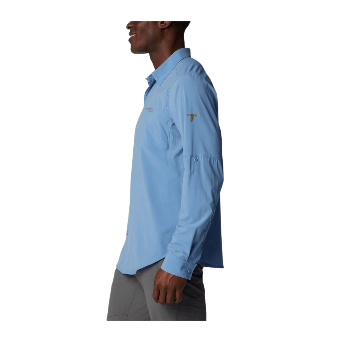 COLUMBIA CIRQUE RIVER VENTED WOVEN LONG SLEEVE SHIRT - SKYLER - SIDE VIEW