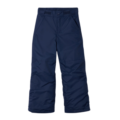 COLUMBIA BOYS' ICE SLOPE III PANTS - COLLEGIATE NAVY - FRONT VIEW