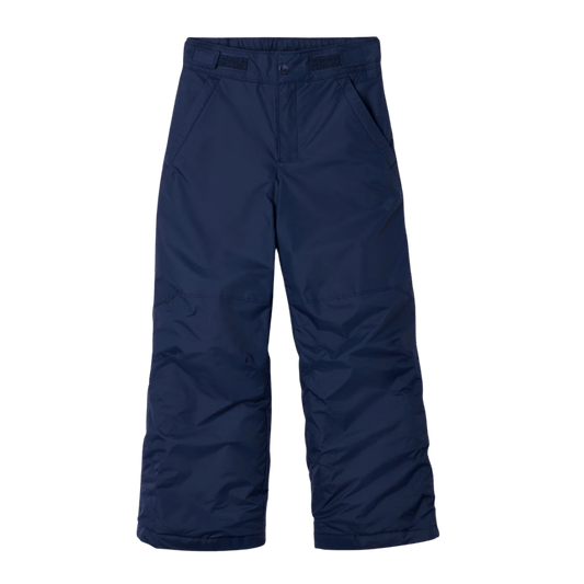 COLUMBIA BOYS' ICE SLOPE III PANTS - COLLEGIATE NAVY - FRONT VIEW