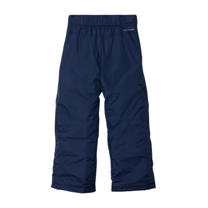 COLUMBIA BOYS' ICE SLOPE III PANTS - COLLEGIATE NAVY - BACK VIEW