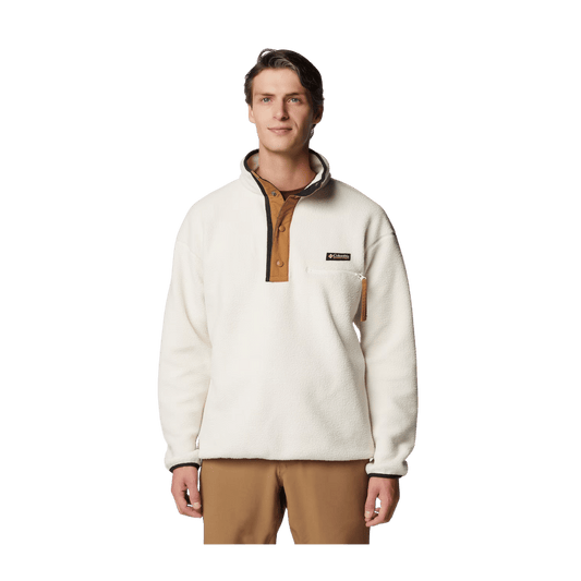 COLUMBIA MEN'S HELVETIA II HALF SNAP FLEECE PULLOVER - FRONT VIEW