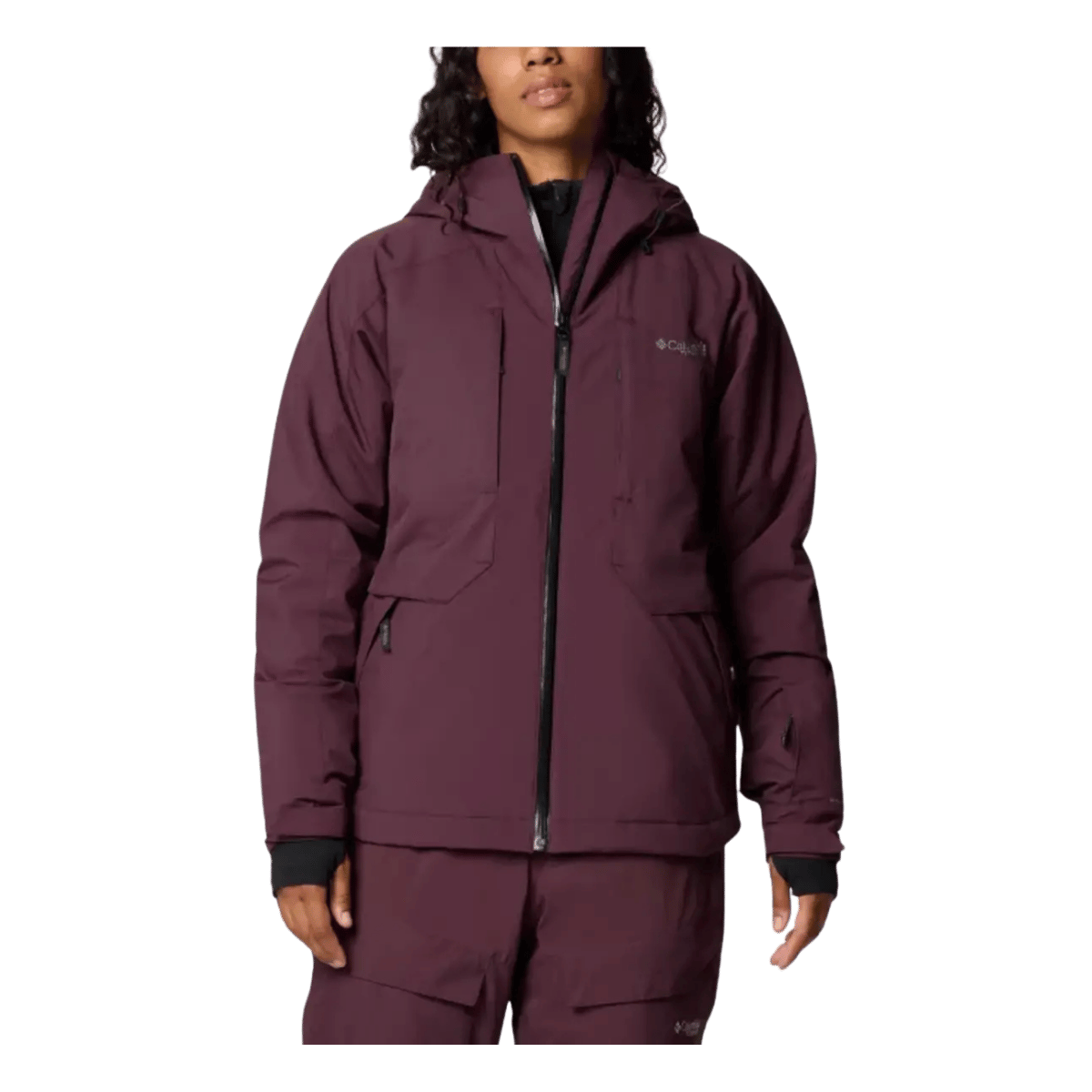 COLUMBIA WOMEN'S HIGHLAND SUMMIT II INSULATED JACKET - MOONVISTA - FRONT VIEW