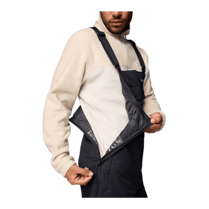 COLUMBIA MEN'S ICEVENTURE II BIB - BLACK - SIDE VIEW