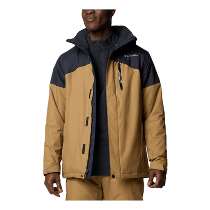 COLUMBIA LAST TRACKS II JACKET - DELTA/BLACK - FRONT VIEW