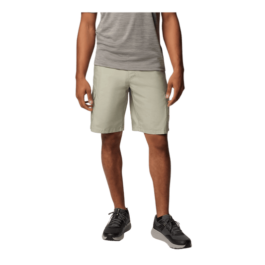 COLUMBIA MEN'S WASHED OUT CARGO SHORT II 10" - SAFARI - FRONT VIEW