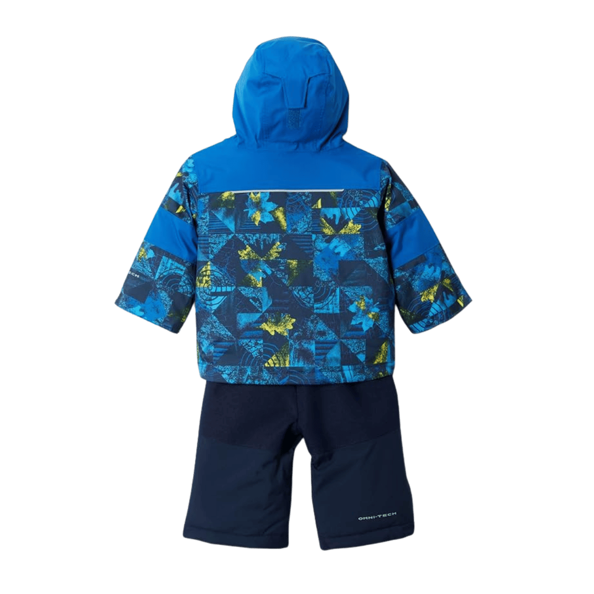 COLUMBIA MIGHTY MOGUL SET - BRIGHT INDIGO - BACK VIEW