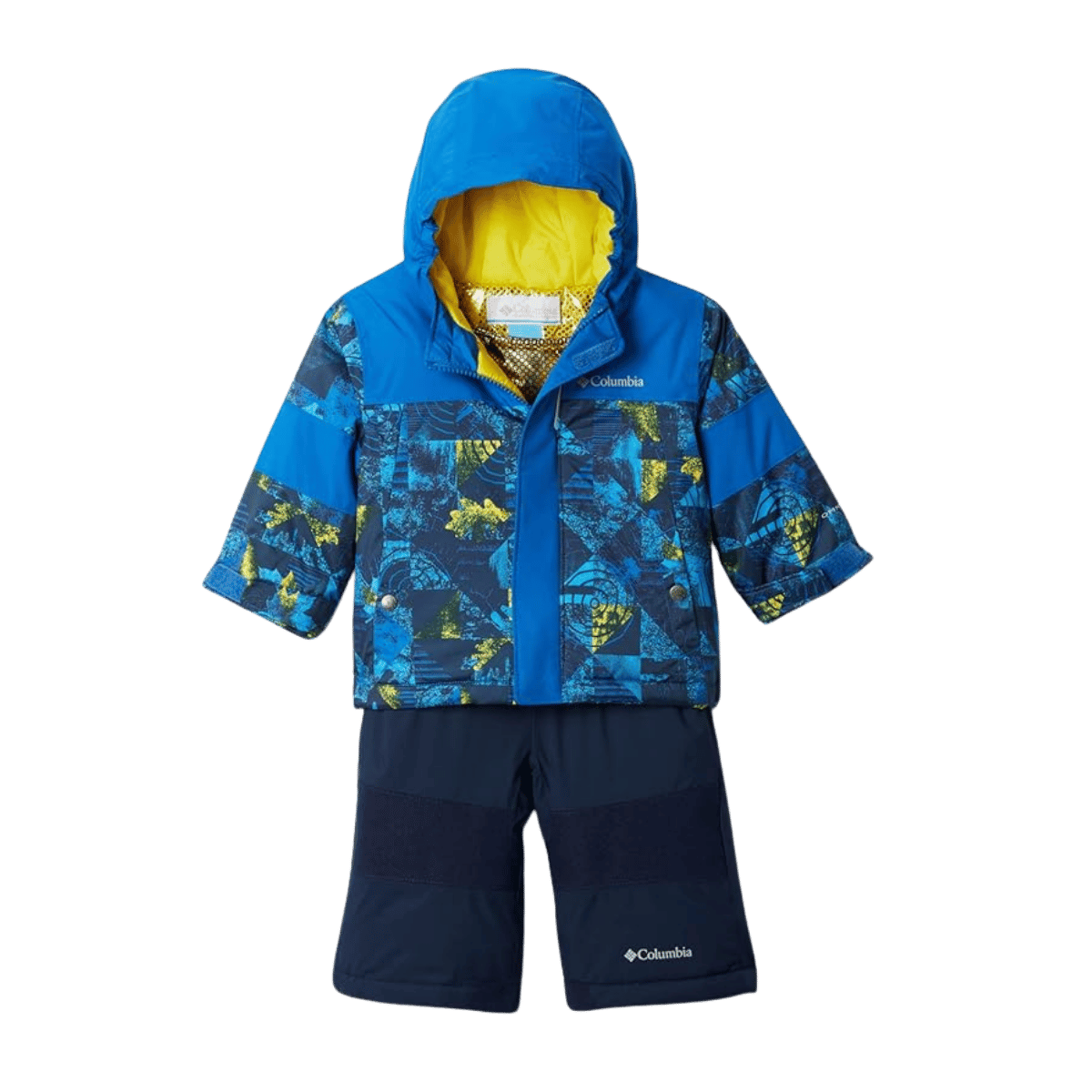 COLUMBIA MIGHTY MOGUL SET - BRIGHT INDIGO - FRONT VIEW