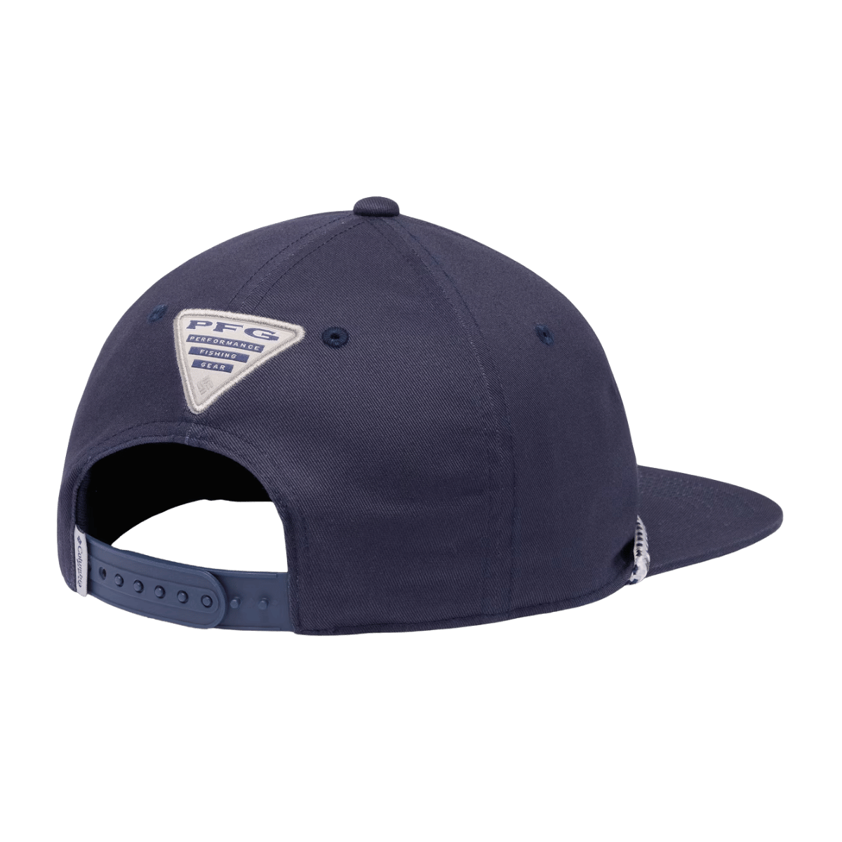 COLUMBIA PFG BACK TACK SNAP BACK HAT - SANDALWOOD PINK - FRONT VIEW - NOCTURNAL- BACK VIEW