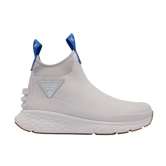 COLUMBIA MEN'S PFG PRO SPORT BOOT - GREY ICE - RIGHT SIDE VIEW