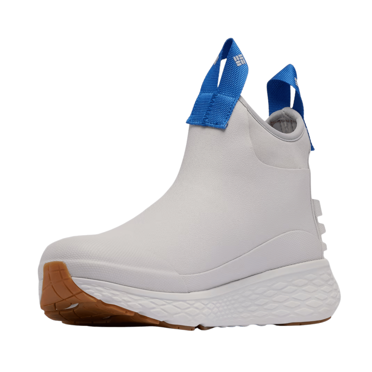 COLUMBIA MEN'S PFG PRO SPORT BOOT - GREY ICE - LEFT SIDE VIEW