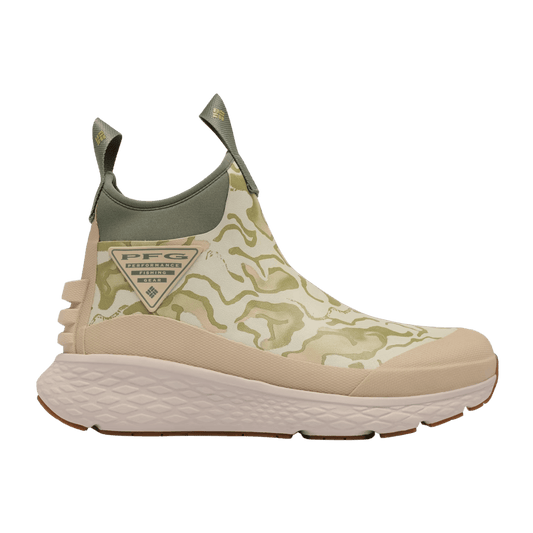 COLUMBIA PFG PRO SPORT BOOT - ANCIENT FOSSIL/CYPRESS - RIGHT SIDE VIEW