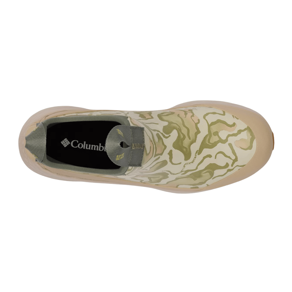 COLUMBIA PFG PRO SPORT BOOT - ANCIENT FOSSIL/CYPRESS - TOP VIEW