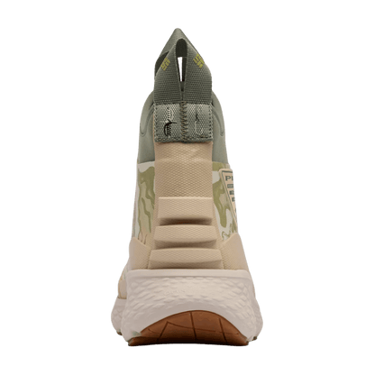 COLUMBIA PFG PRO SPORT BOOT - ANCIENT FOSSIL/CYPRESS - BACK VIEW