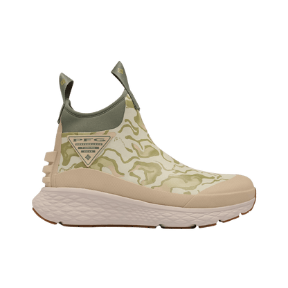 COLUMBIA MEN'S PFG PRO SPORT BOOT - FOSSIL/CYPRESS - SIDE VIEW
