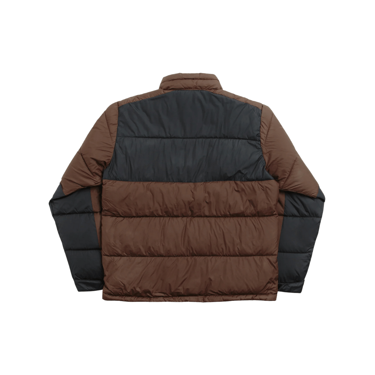 COLUMBIA MEN'S PIKE LAKE II JACKET - TOBACCO BLACK - BACK VIEW