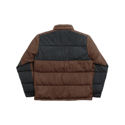 COLUMBIA MEN'S PIKE LAKE II JACKET - TOBACCO BLACK - BACK VIEW