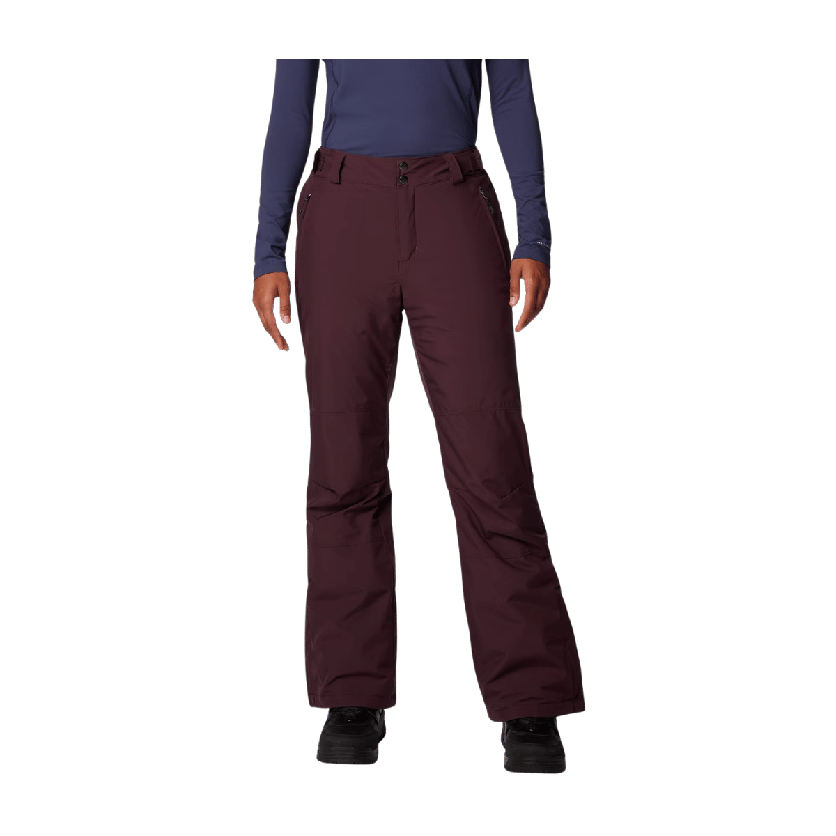 COLUMBIA WOMEN'S SHAFER CANYON II INSULATED PANTS - MOONVISTA - FRONT VIEW