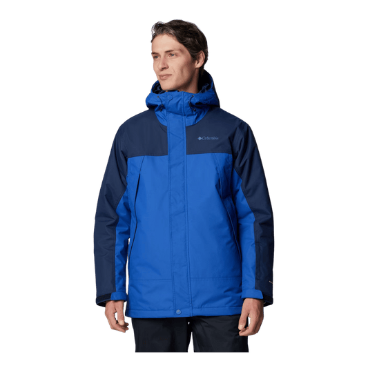 COLUMBIA MEN'S SHOTSKI JACKET - MOUNTAIN BLUE - FRONT VIEW