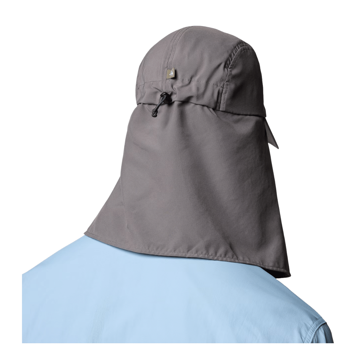 COLUMBIA SKIEN VALLEY CACHALOT HAT - ONE SIZE - CITY GREY - BACK VIEW