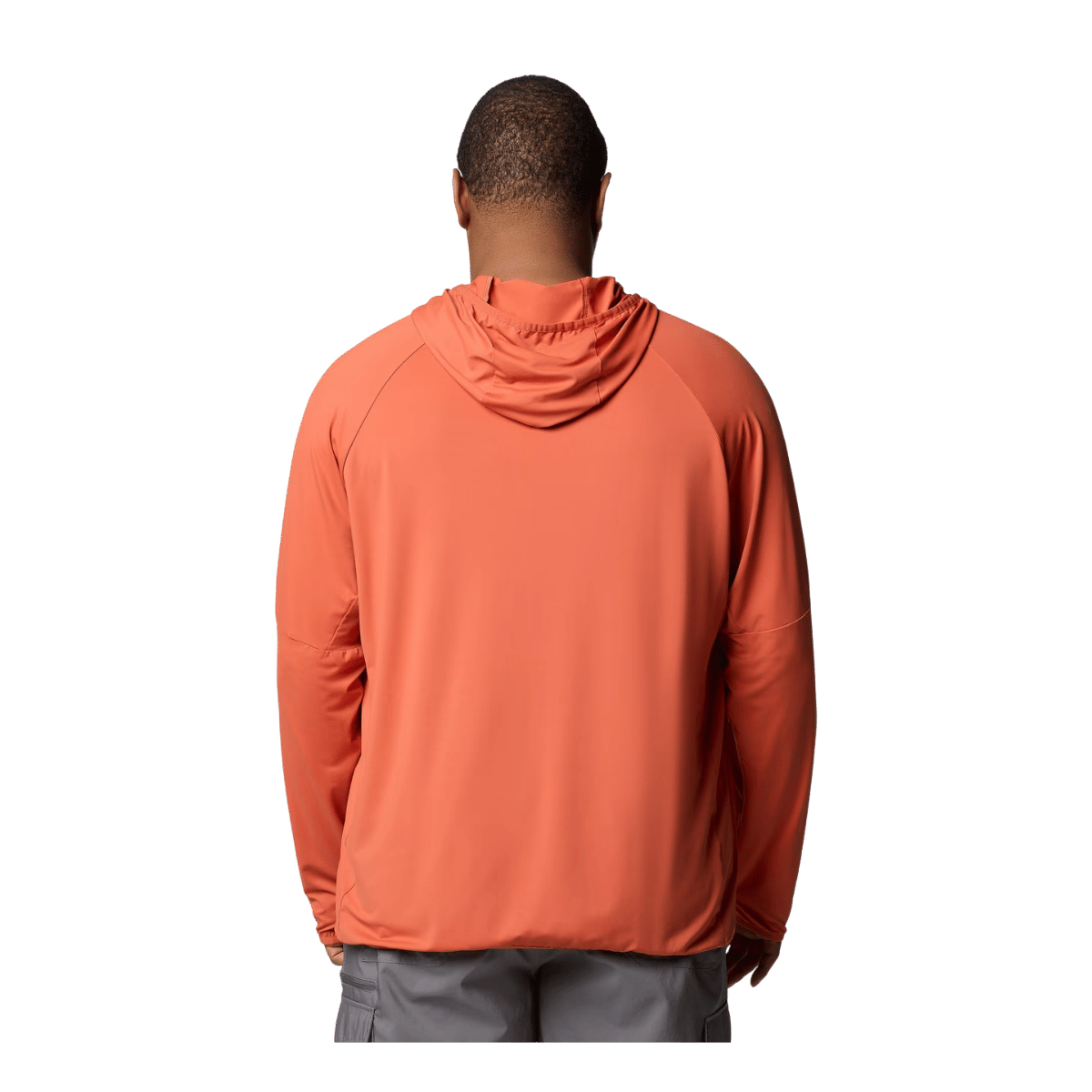 COLUMBIA MEN'S SKIEN VALLEY HOODIE EXT - TUSCAN - BACK VIEW