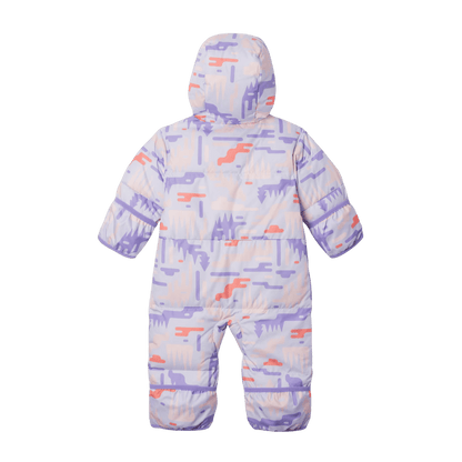 COLUMBIA INFANT SNUGGLY BUNNY II INSULATED BUNTING - SNOWDRIFT HIGH - BACK VIEW