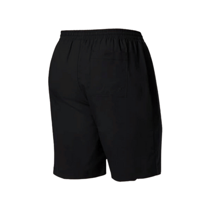 COLUMBIA MEN'S SUMMERTIDE STRETCH SHORT 8" - BLACK - BACK  VIEW