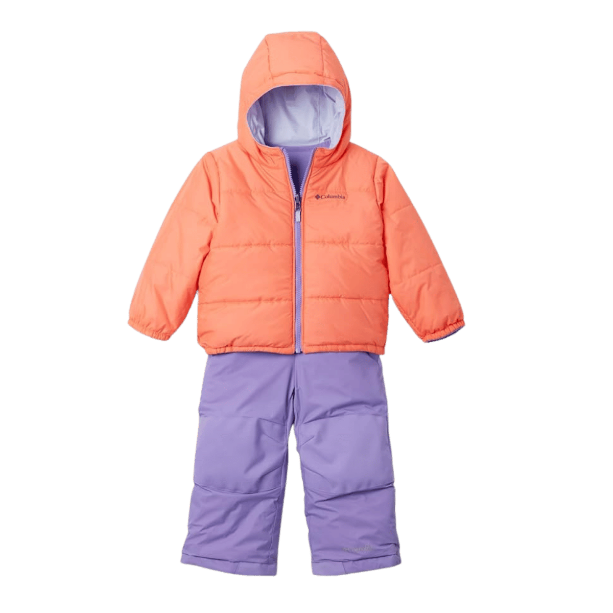 COLUMBIA TODDLER DOUBLE FLAKE II SET - PAISLEY PURPLE - INNER VIEW