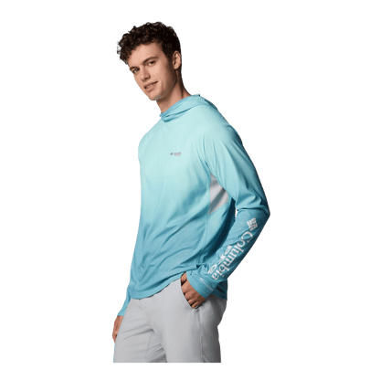 COLUMBIA TERMINAL DEFLECTOR ZERO II HODDIE - BLUE ECHO - SIDE VIEW