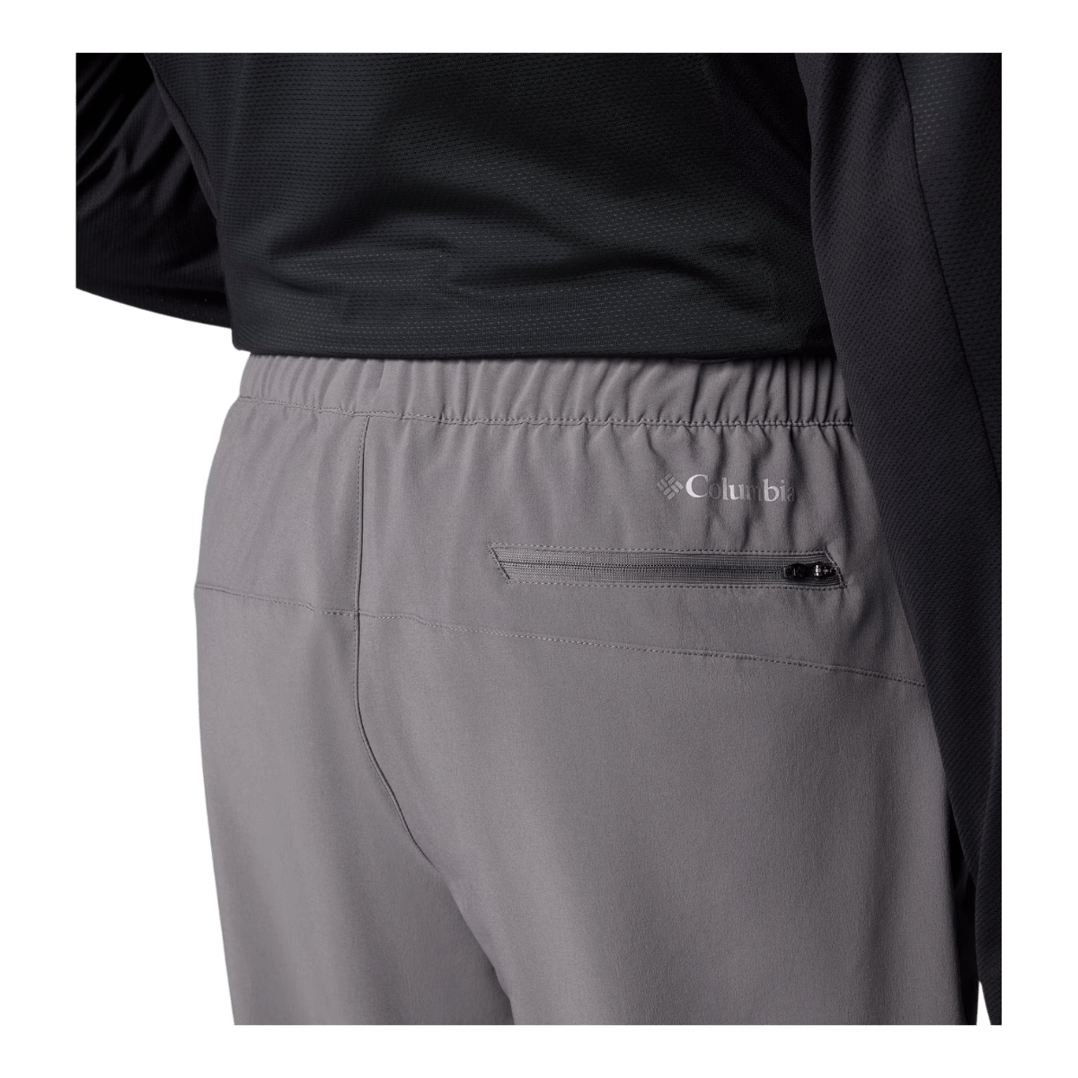 COLUMBIA MEN'S THREE PITCH PANTS - CITY GREY - BACK VIEW