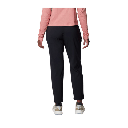 COLUMBIA WOMEN'S ALL SEASONS PULL-ON PANTS - BLACK - BACK VIEW