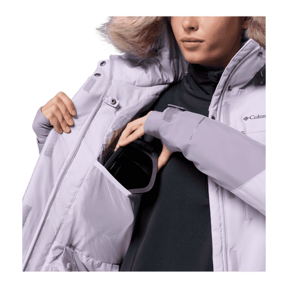 COLUMBIA WOMEN'S AVA ALPINE II INSULATED JACKET - LAVENDER PEARL - INNER VIEW