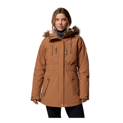 COLUMBIA WOMEN'S PAYTON PASS II INTERCHANGE JACKET - CAMEL BROWN - FRONT VIEW