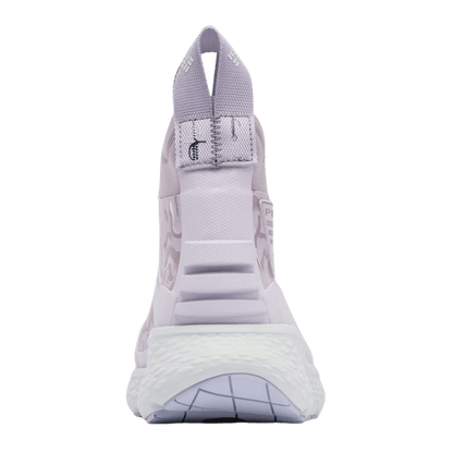 COLUMBIA WOMEN'S PFG PRO SPORT BOOT - PEARL/PURPLE - BACK VIEW