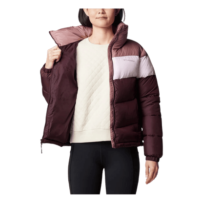 COLUMBIA WOMEN'S PUFFECT II COLORBLOCK JACKET - MOONVISTA - INNER VIEW