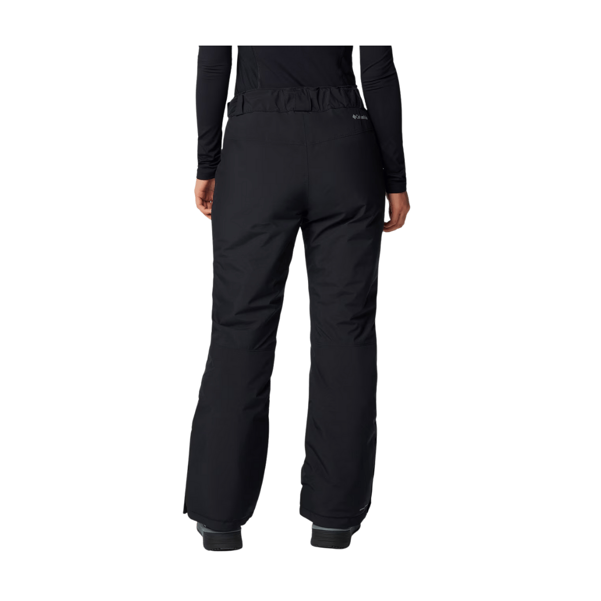 COLUMBIA WOMEN'S SHAFER CANYON II INSULATED PANTS - BLACK - BACK VIEW