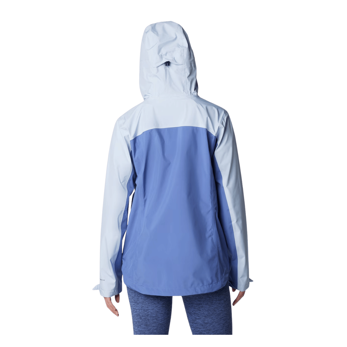 COLUMBIA WOMEN'S WAHKEENA FALLS 3L SHELL JACKET - WHISPER - BACK VIEW