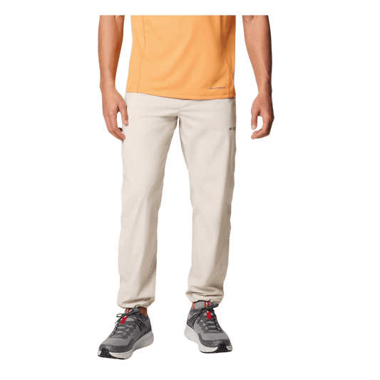 COLUMBIA MEN'S WANOGA PRO VENT PANTS - DARK STONE - FRONT VIEW