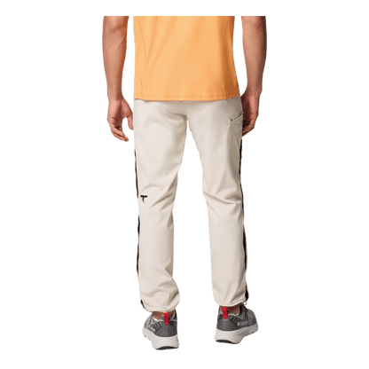COLUMBIA MEN'S WANOGA PRO VENT PANTS - DARK STONE - BACK VIEW