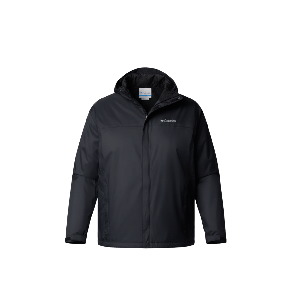 COLUMBIA WATERTIGHT II JACKET BIG - BLACK - FRONT VIEW