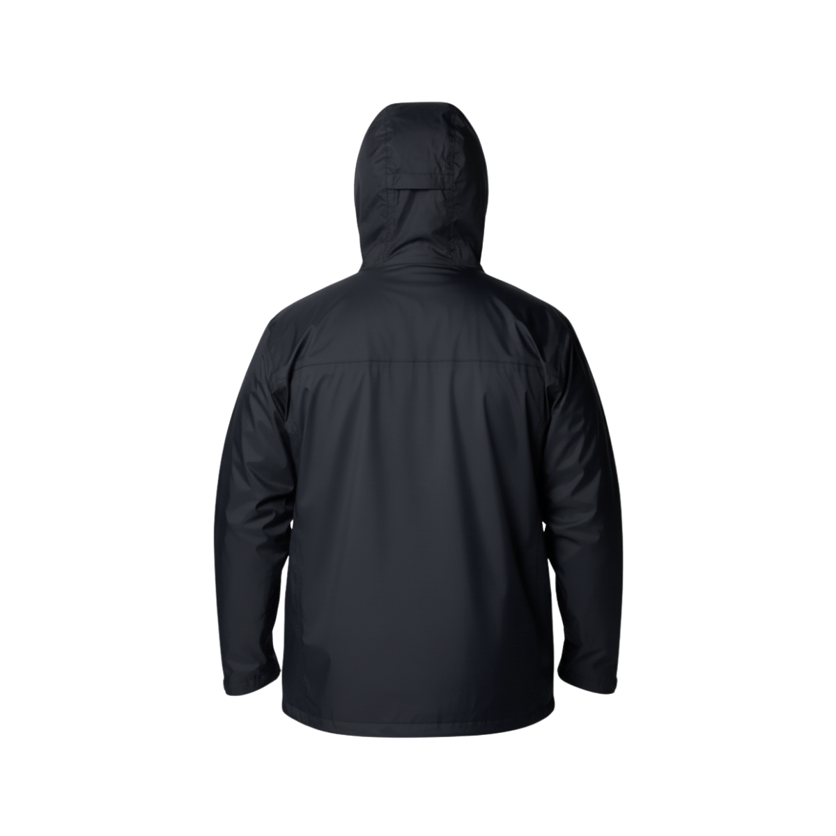 COLUMBIA WATERTIGHT II JACKET BIG - BLACK - BACK VIEW