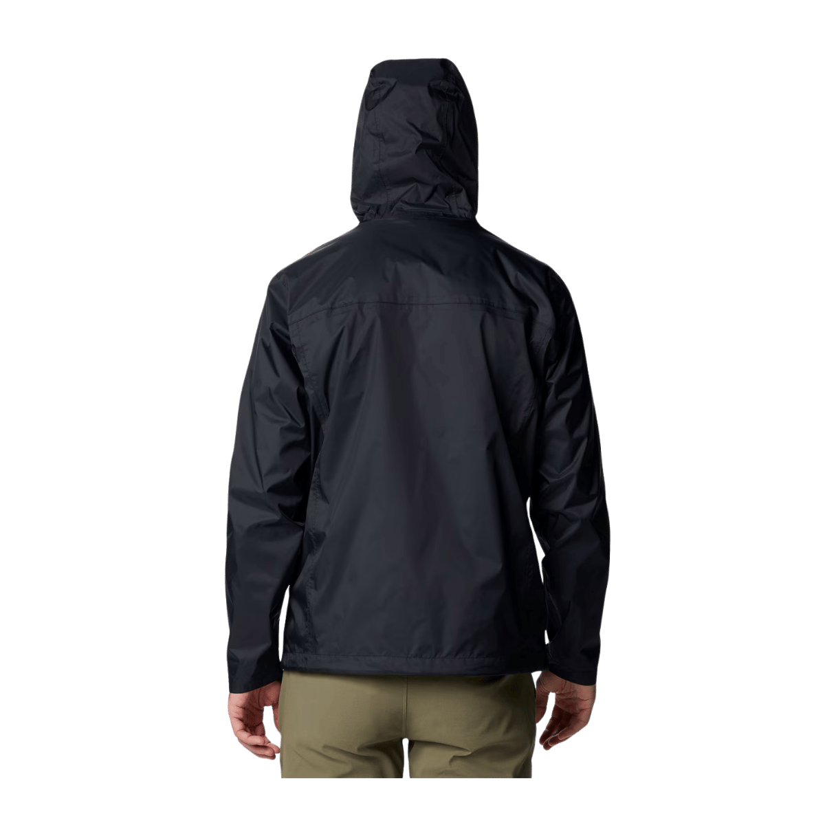 COLUMBIA MEN'S WATERTIGHT II JACKET - BLACK - BACK VIEW