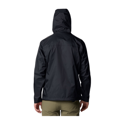 COLUMBIA MEN'S WATERTIGHT II JACKET - BLACK - BACK VIEW