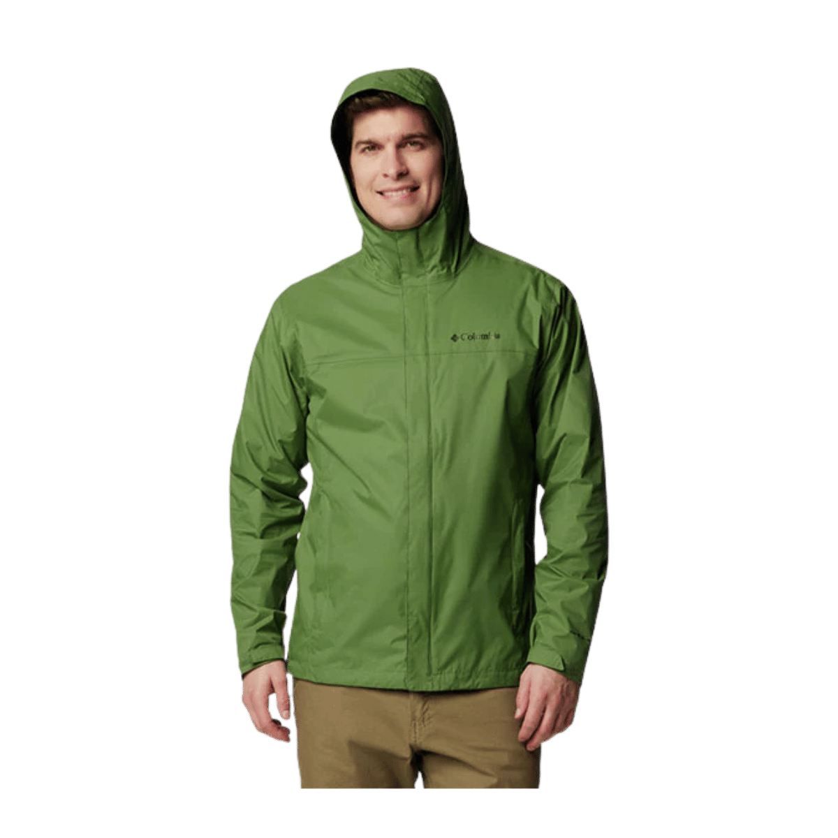 COLUMBIA MEN'S WATERTIGHT II JACKET - CANTEEN - FRONT VIEW