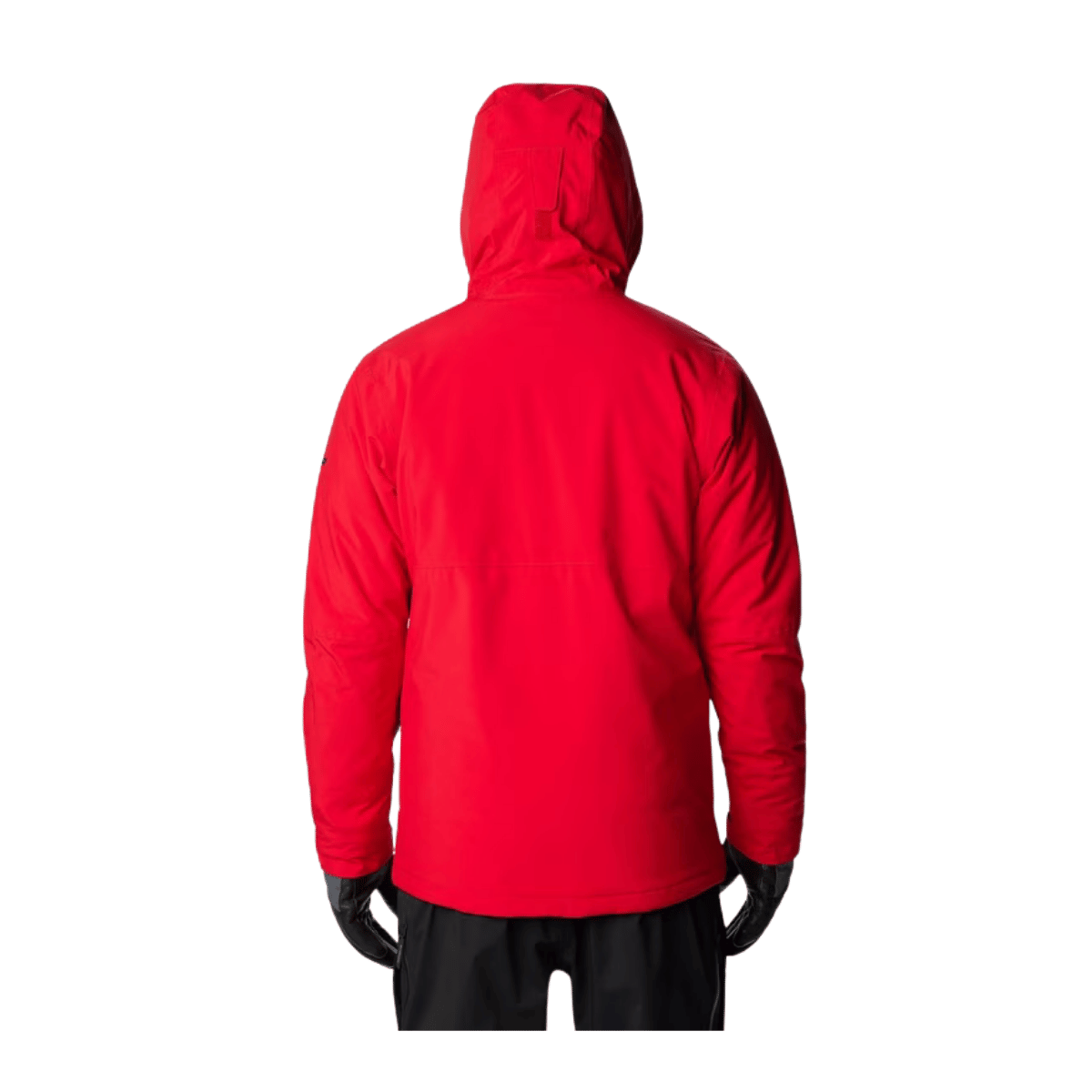 COLUMBIA MEN'S WINTER DISTRICT II JACKET - MOUNTAIN RED  - BACK VIEW
