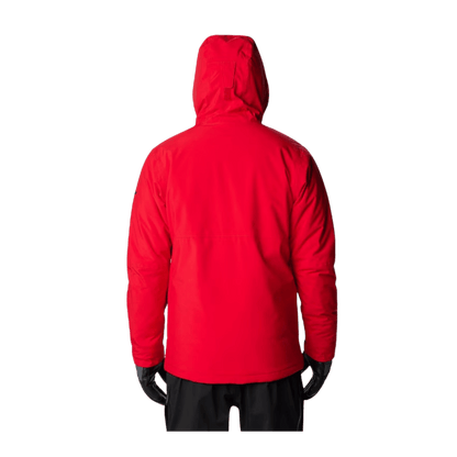 COLUMBIA MEN'S WINTER DISTRICT II JACKET - MOUNTAIN RED  - BACK VIEW