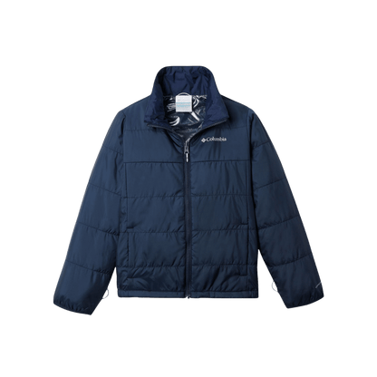 COLUMBIA BOYS' WHIRLIBIRD II JACKET - COMPASS BLUE - FRONT VIEW