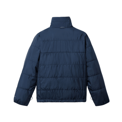 COLUMBIA BOYS' WHIRLIBIRD II JACKET - COMPASS BLUE - BACK VIEW