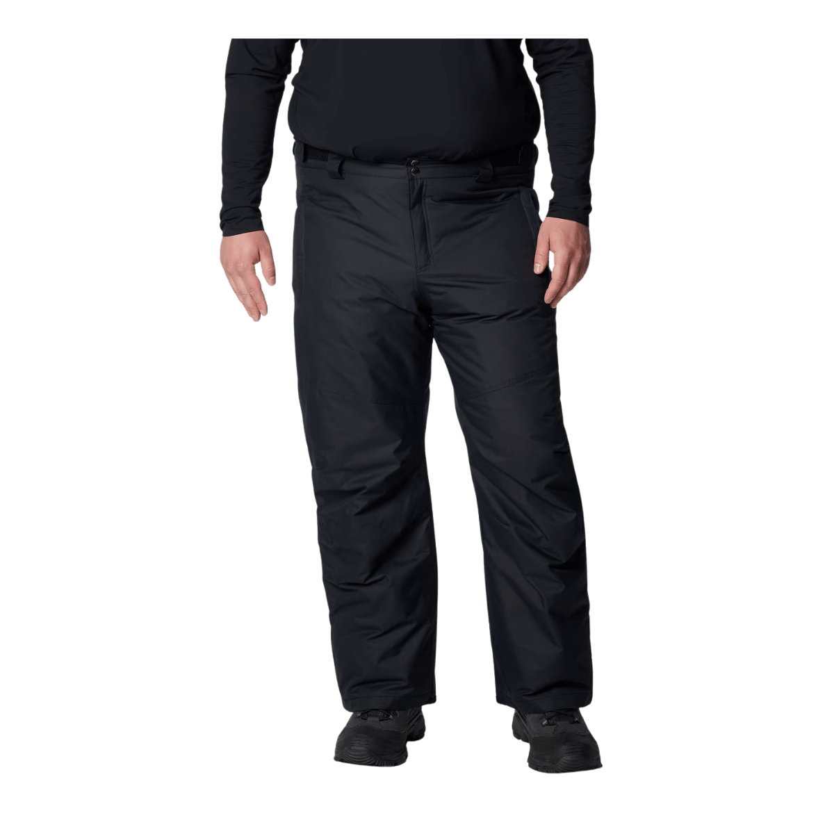 COLUMBIA MEN'S BUGABOO V PANT - BLACK - FRONT VIEW