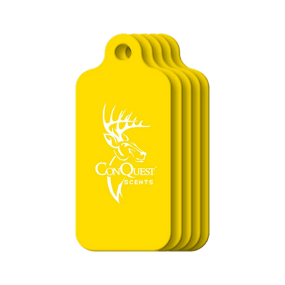 CONQUEST SCENT STICKS EVERCALM THERMA PADS 5 PACK - YELLOW - ITEM FRONT VIEW